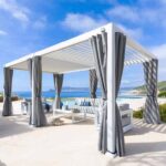 Zenora Serisi Beyaz Tek Yönlü – Bioklimatik Pergola (Çiftli)